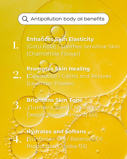 Organic Anti-Pollution Body Oil -